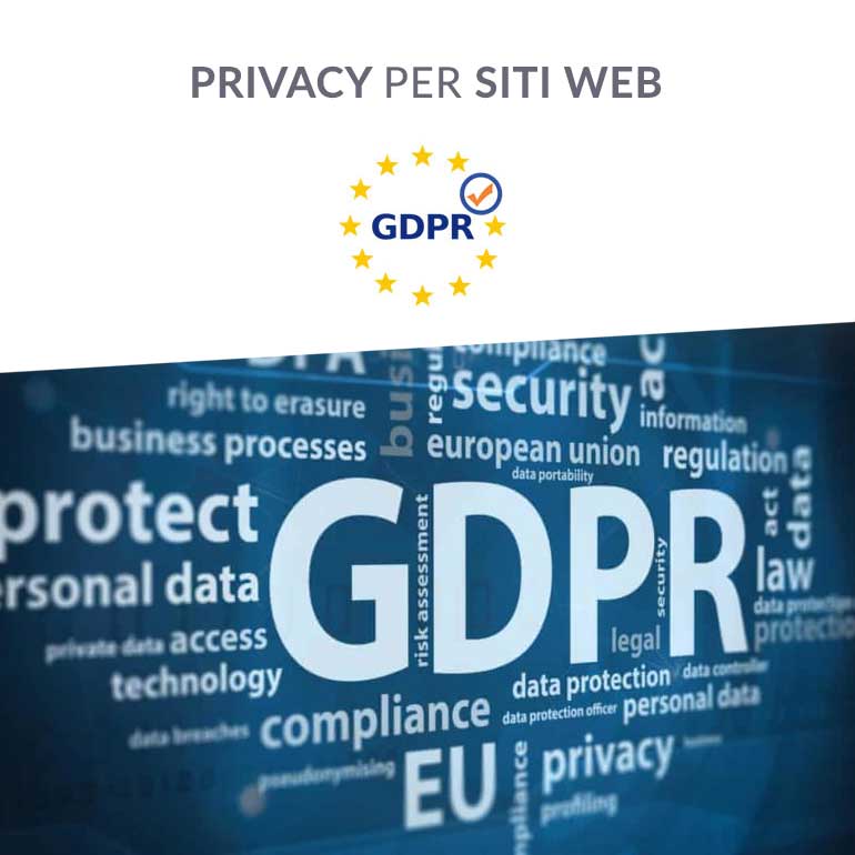 Privacy per siti web: Informativa privacy e gestione dei cookie per siti web conforme al GDPR.