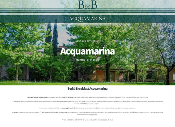 B&B Acquamarina a Marina di Massa