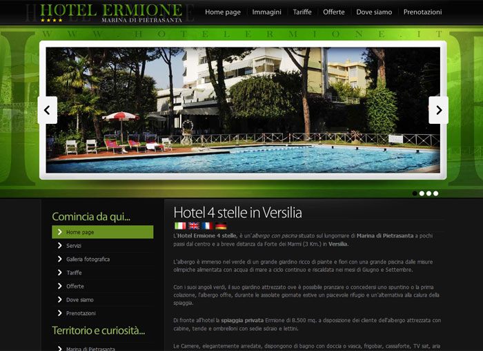 Hotel Ermione a Marina di Pietrasanta