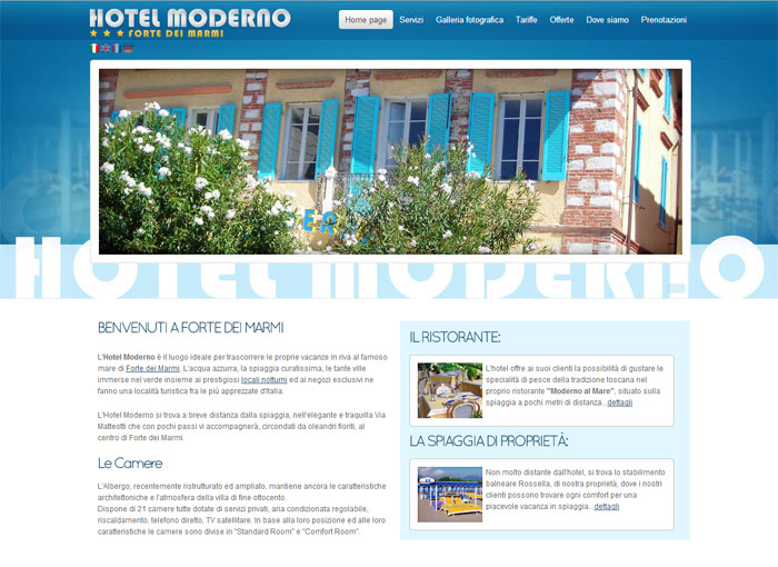 Hotel Moderno a Forte dei Marmi