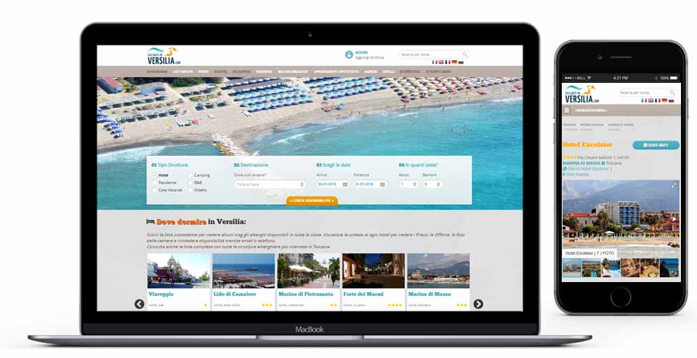 Vacanze in Versilia a Massa Carrara